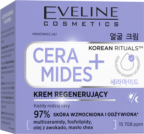 Изображение товара Крем для лица Eveline Cosmetics Korean Rituals Ceramides+ Регенерирующий (50мл)