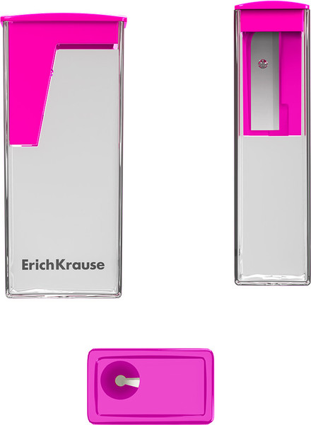 Изображение товара Точилка Erich Krause City Vivid с контейнером / 60022 (в ассортименте)