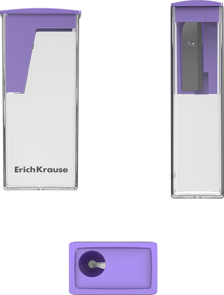 Изображение товара Точилка Erich Krause City Pastel с контейнером / 61275 (в ассортименте)
