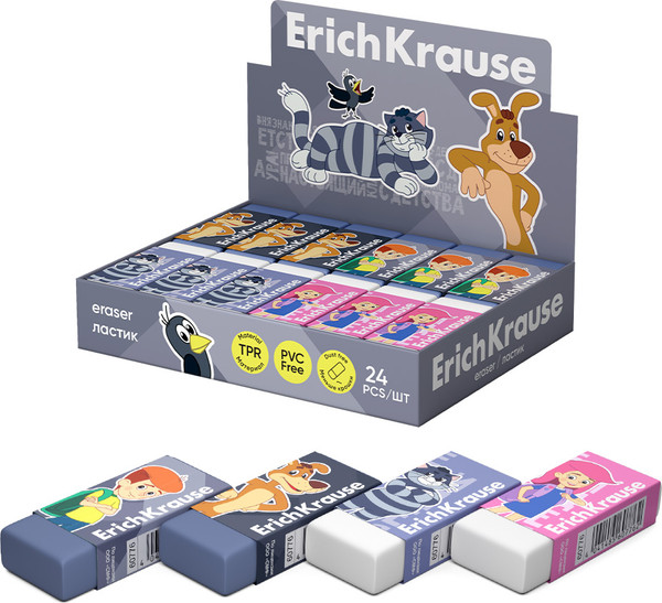 Изображение товара Ластик Erich Krause Простоквашино / 60776