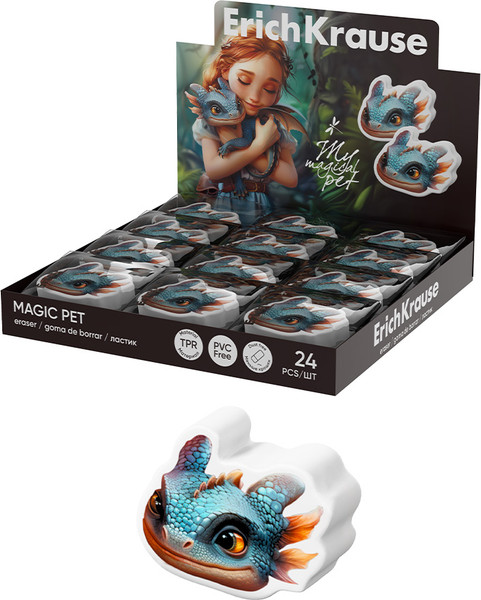 Изображение товара Ластик Erich Krause Magic Pet / 63062