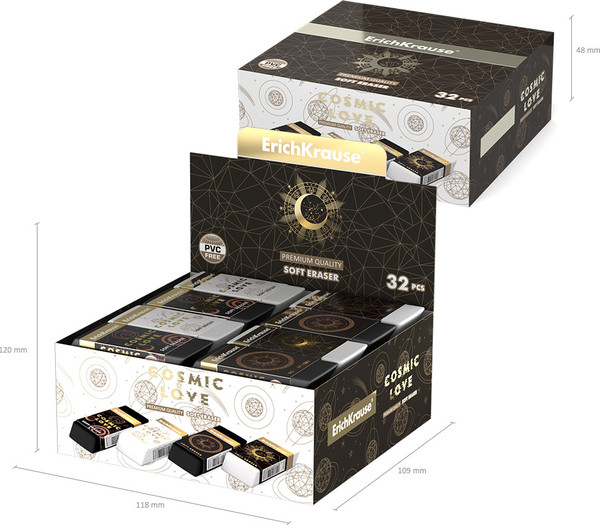 Изображение товара Ластик Erich Krause Magic Sky / 55267