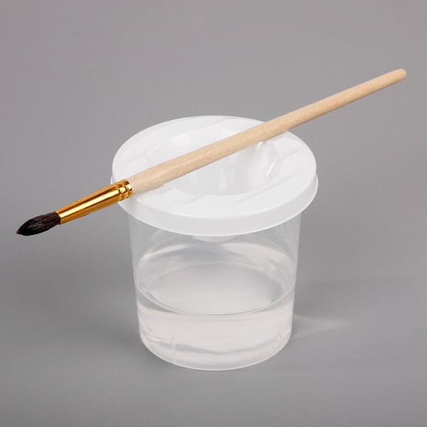 Изображение товара Стакан-непроливайка Пифагор 191309 (белый)