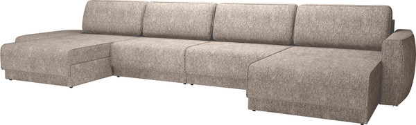 Изображение товара Диван П-образный Олмеко Женева 2S2OPF левый (темный бежевый)