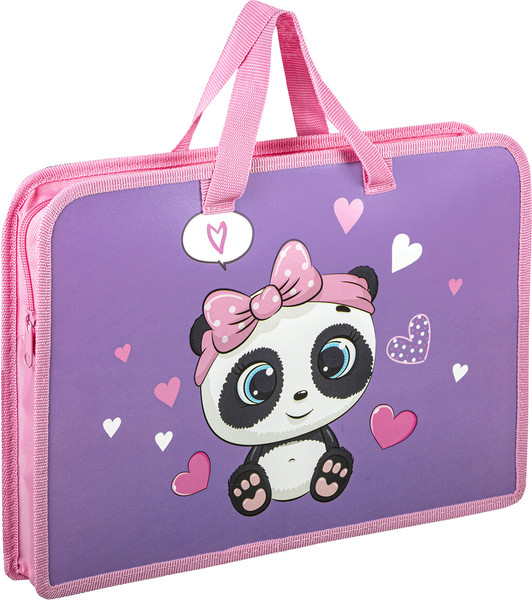 Изображение товара Папка-портфель Юнландия Sweet Panda / 271456