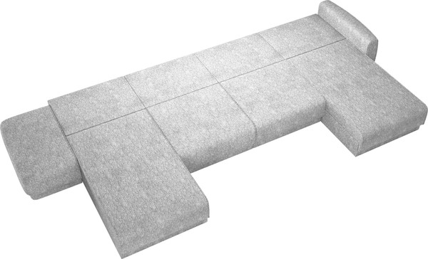 Изображение товара Диван П-образный Олмеко Женева 2S2OPF левый (серый)