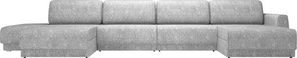 Изображение товара Диван П-образный Олмеко Женева 2S2OPF левый (серый)