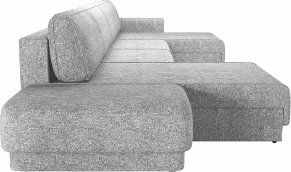 Изображение товара Диван П-образный Олмеко Женева 2S2OPF левый (серый)