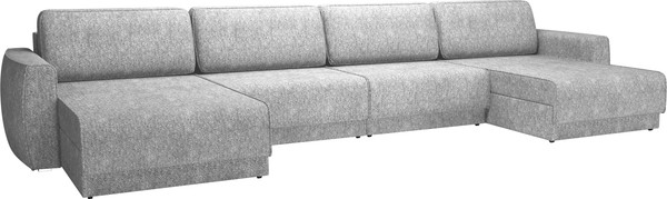 Изображение товара Диван П-образный Олмеко Женева 2S2O2P (серый)