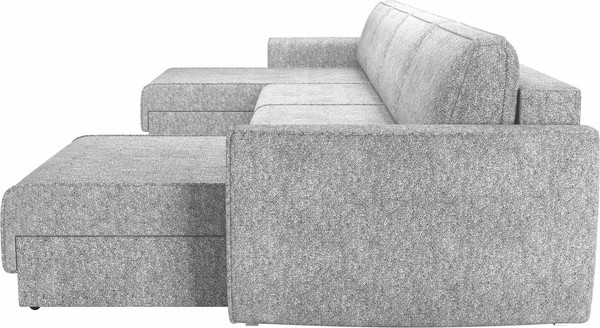 Изображение товара Диван П-образный Олмеко Женева 2S2O2P (серый)