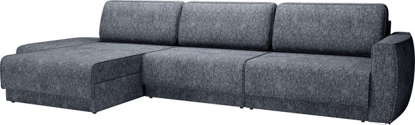 Изображение товара Диван угловой Олмеко Женева 2SOPF левый (темно-серый)