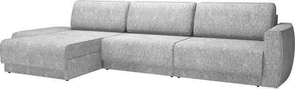 Изображение товара Диван угловой Олмеко Женева 2SOPF левый (серый)