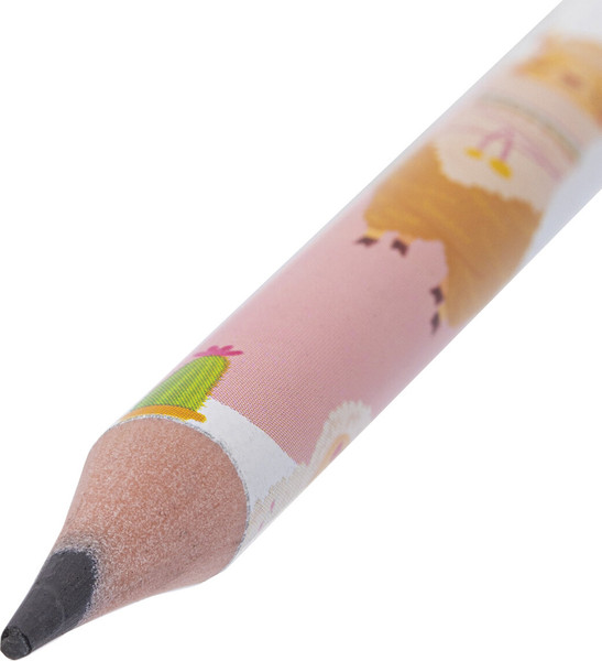 Изображение товара Набор простых карандашей Юнландия Fat Animals/ 182035 (12шт)