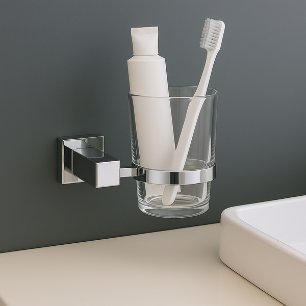 Изображение товара Набор аксессуаров для ванной Lauter 21SH6061 + 21SH6051 + 21SH6011 (Chrome, 3 предмета)