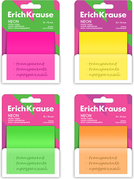 Изображение товара Блок для записей Erich Krause Neon / 61578