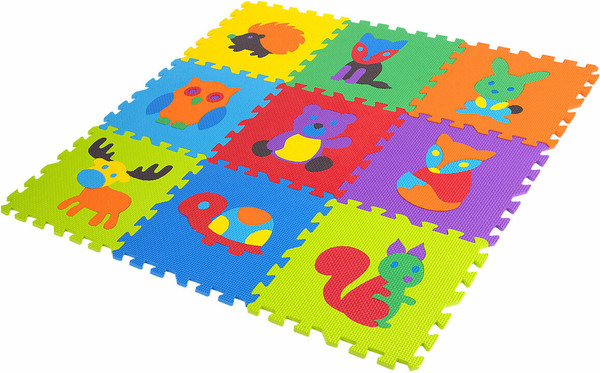 Изображение товара Коврик-пазл Юнландия Зверушки / 664666