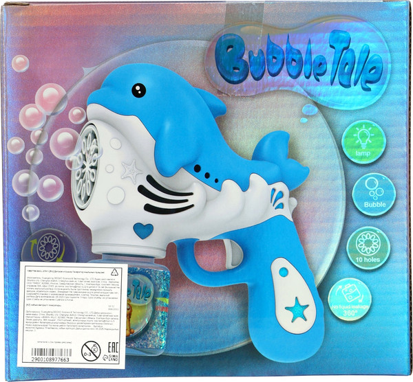Изображение товара Генератор мыльных пузырей детский Sima-Land Дельфинчик / 10897766