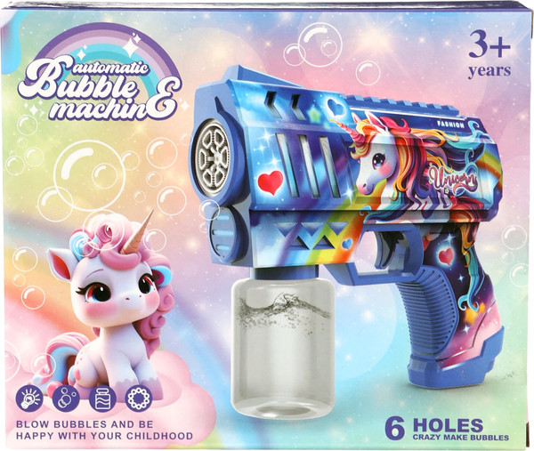 Изображение товара Генератор мыльных пузырей детский Sima-Land Единорожка / 10897767