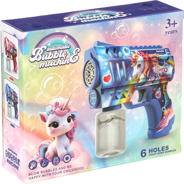 Изображение товара Генератор мыльных пузырей детский Sima-Land Единорожка / 10897767