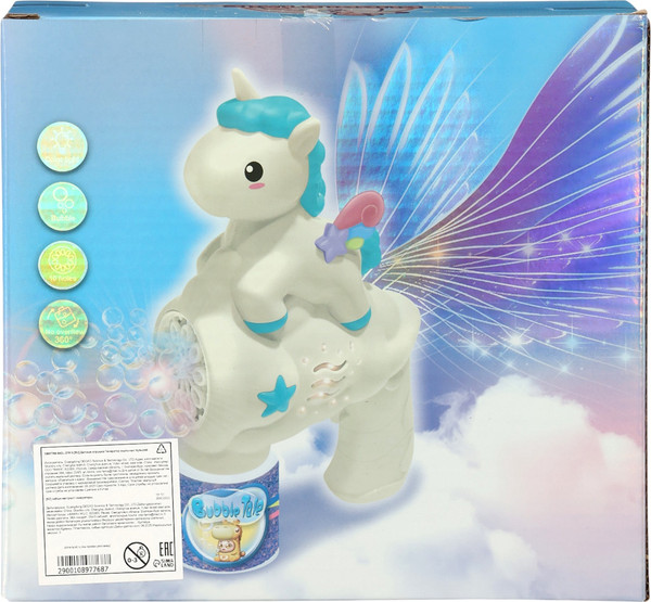 Изображение товара Генератор мыльных пузырей детский Sima-Land Единорожка / 10897768