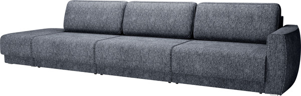 Изображение товара Диван Олмеко Женева 3SPF левый (темно-серый)