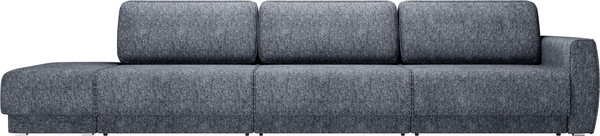 Изображение товара Диван Олмеко Женева 3SPF левый (темно-серый)