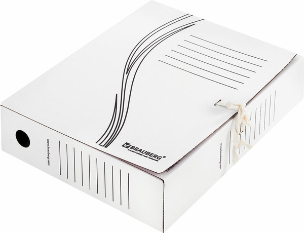 Изображение товара Папка для бумаг Brauberg 124850 (белый)