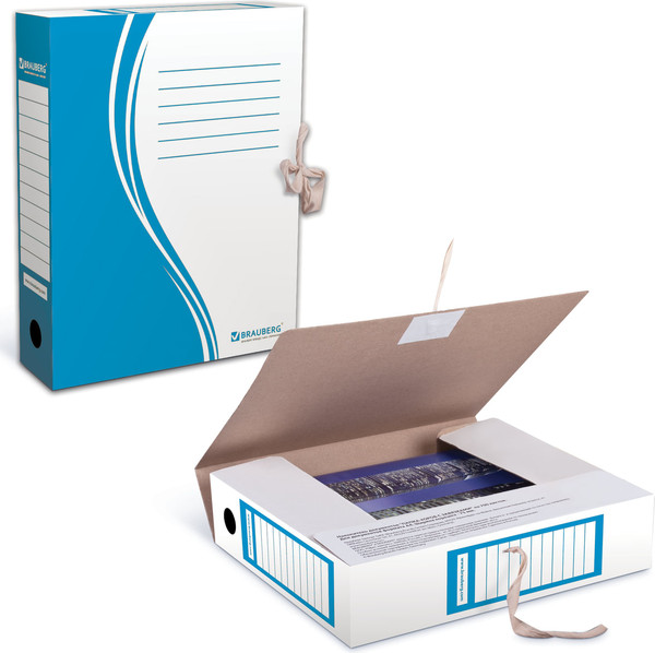 Изображение товара Папка для бумаг Brauberg 124853 (синий)