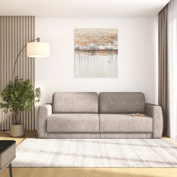 Изображение товара Диван Олмеко Женева 2S2P (темный бежевый)