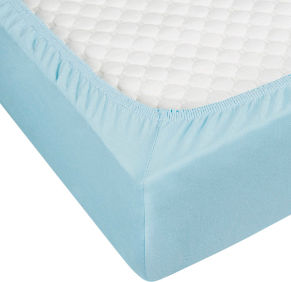 Изображение товара Простыня Моё бельё 90x200 (небесный)