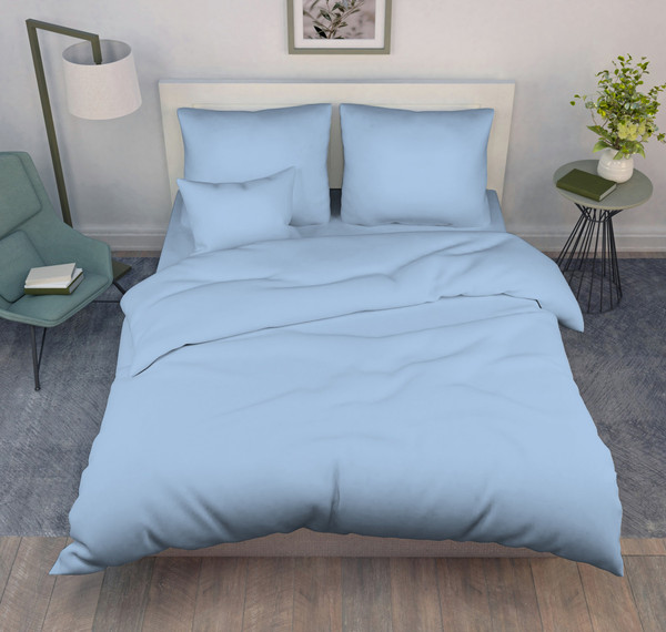 Изображение товара Простыня Моё бельё 90x200 (небесный)