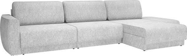 Изображение товара Диван угловой Олмеко Женева 2SOPF правый (светло-серый)