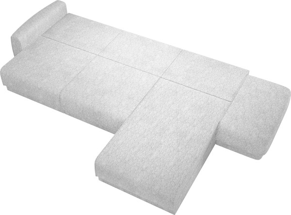 Изображение товара Диван угловой Олмеко Женева 2SOPF правый (светло-серый)