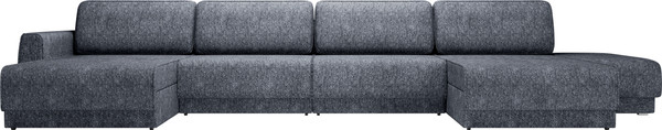 Изображение товара Диван П-образный Олмеко Женева 2S2OPF правый (темно-серый)