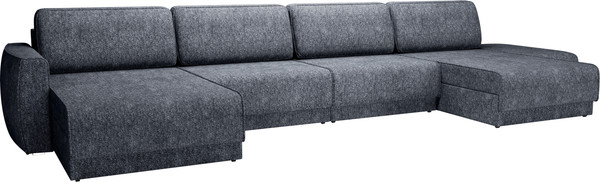 Изображение товара Диван П-образный Олмеко Женева 2S2OPF правый (темно-серый)
