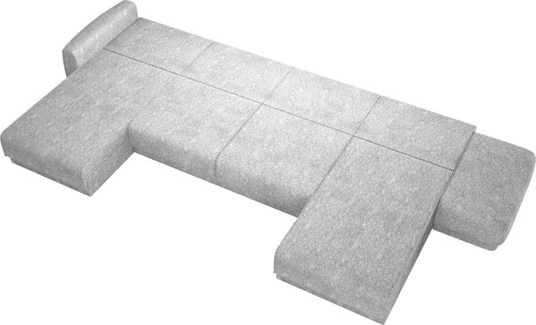 Изображение товара Диван П-образный Олмеко Женева 2S2OPF правый (серый)