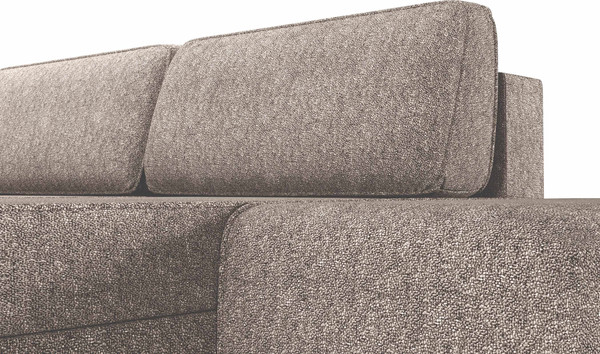 Изображение товара Диван П-образный Олмеко Женева 2S2OPF правый (темный бежевый)