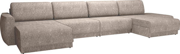 Изображение товара Диван П-образный Олмеко Женева 2S2OPF правый (темный бежевый)