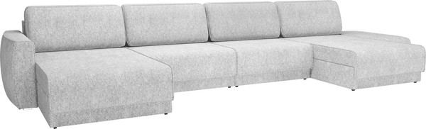 Изображение товара Диван П-образный Олмеко Женева 2S2OPF правый (светло-серый)