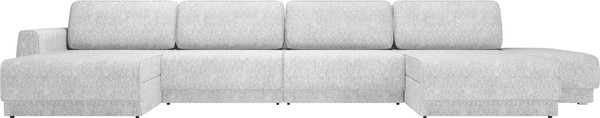 Изображение товара Диван П-образный Олмеко Женева 2S2OPF правый (светло-серый)