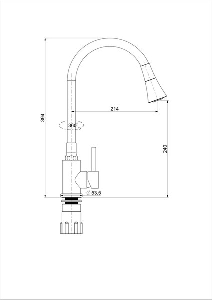 Изображение товара Смеситель Splenka S201.4307.05