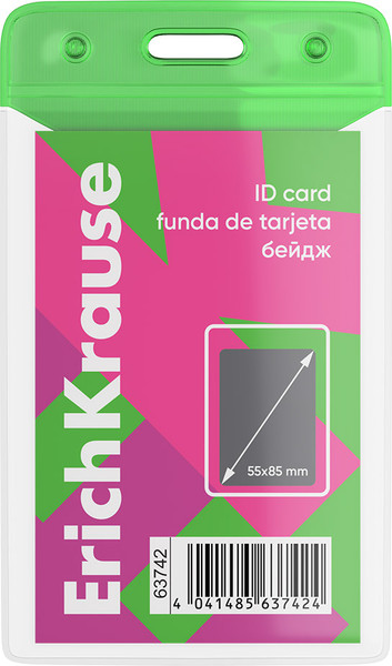 Изображение товара Бейдж Erich Krause Вертикальный / 63742