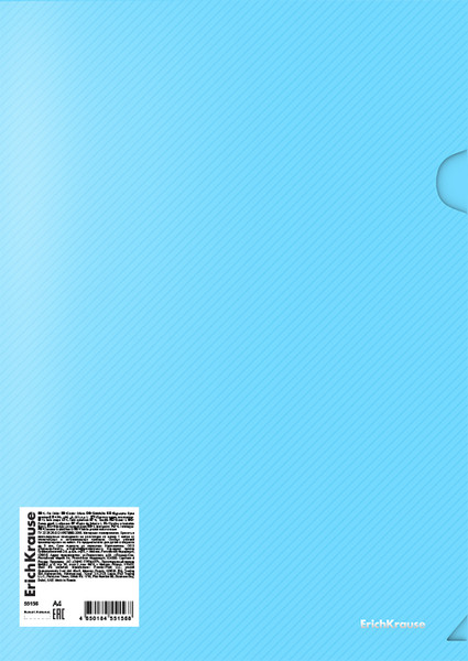 Изображение товара Папка-уголок Erich Krause Diagonal Pastel / 55156 (в ассортименте)