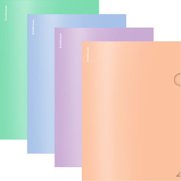 Изображение товара Папка-уголок Erich Krause Matt Pastel Bloom / 61133 (в ассортименте)