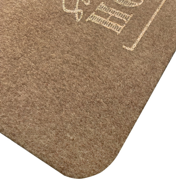 Изображение товара Коврик грязезащитный ComeForte Велюр Милый дом 40x60 (бежевый)