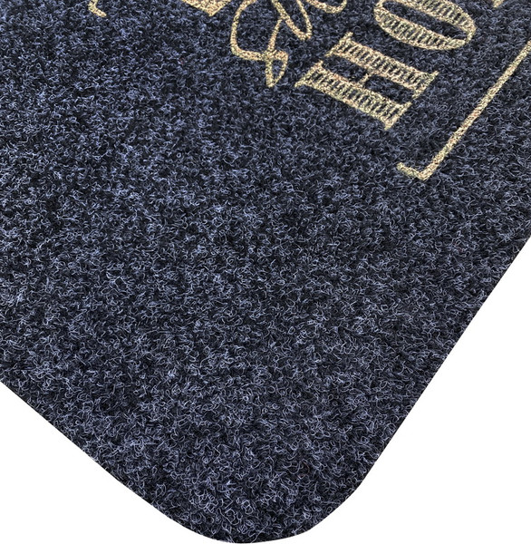 Изображение товара Коврик грязезащитный ComeForte Велюр Милый дом 40x60 (серый)