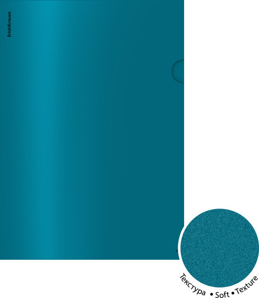 Изображение товара Папка-уголок Erich Krause Matt-Touch Reef / 62955 (в ассортименте)