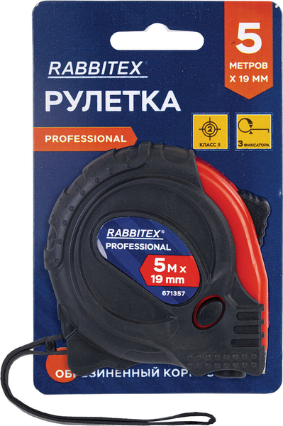 Изображение товара Рулетка Rabbitex Professional / 671357