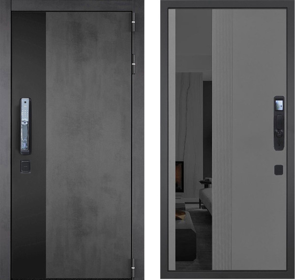 Изображение товара Входная дверь ГРАНИТ Роял Смарт 86 (86x205, правая)