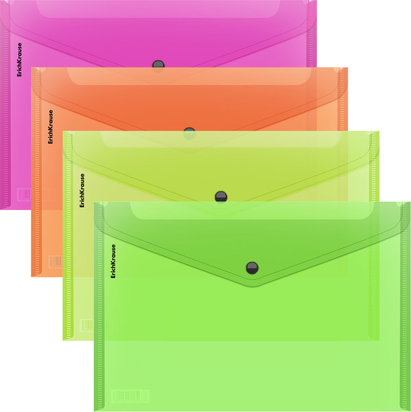 Изображение товара Папка-конверт Erich Krause Glossy Neon / 55152 (в ассортименте)